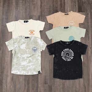 Ultimate Little Surfer Dude Graphic Tee Bundle